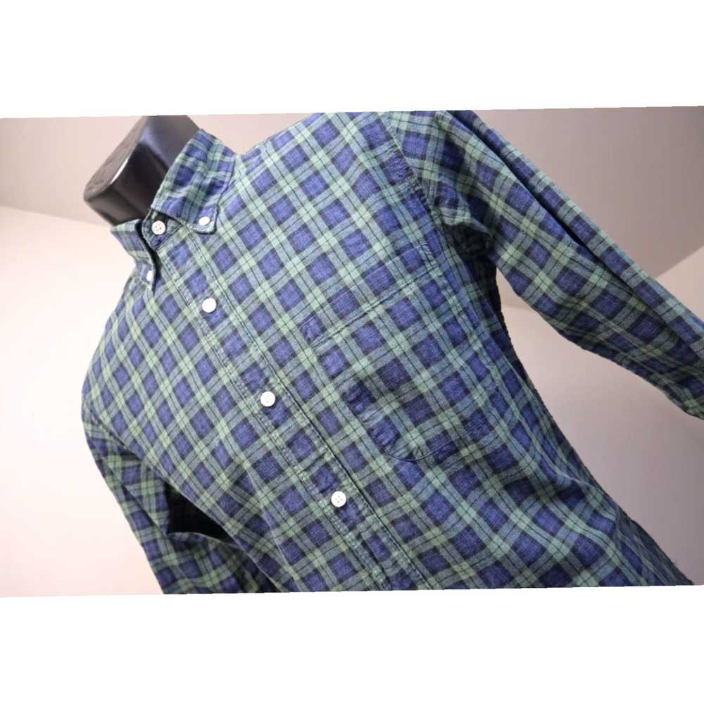 J.Crew Authentic Mens Plaid Long Sleeve Button Up… - image 2