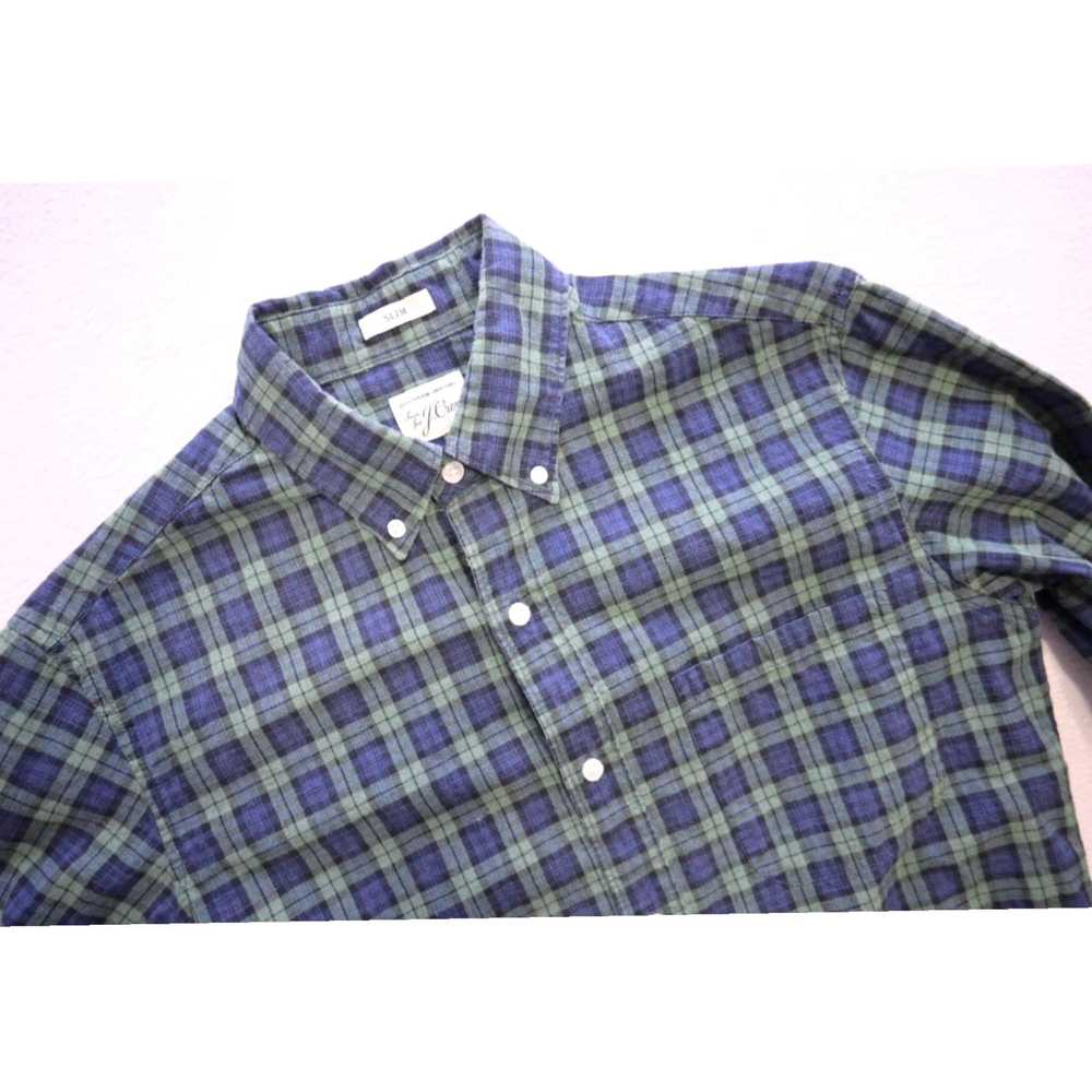 J.Crew Authentic Mens Plaid Long Sleeve Button Up… - image 5