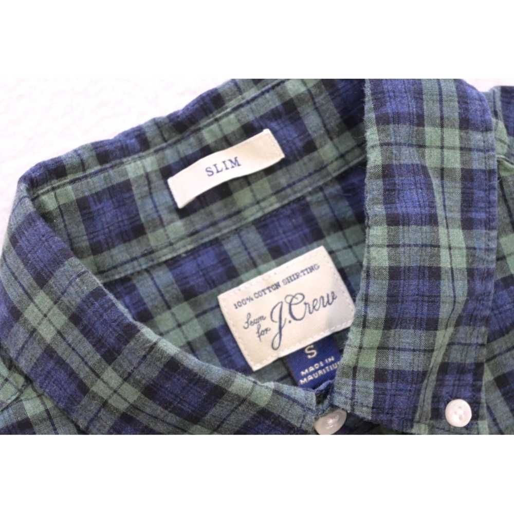 J.Crew Authentic Mens Plaid Long Sleeve Button Up… - image 6