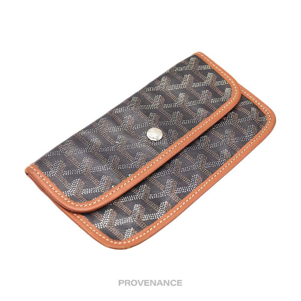 Goyard 🔴 Goyard St. Louis Pouch - Black/Tan Goya… - image 3