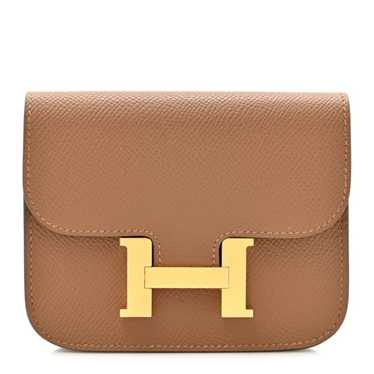 HERMES Epsom Constance Slim Wallet Alezan