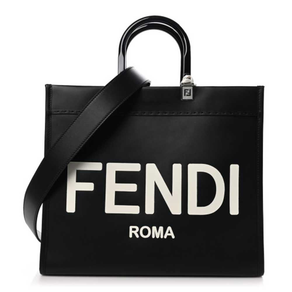 FENDI Vitello King Plexiglass Medium Fendi Sunshi… - image 1