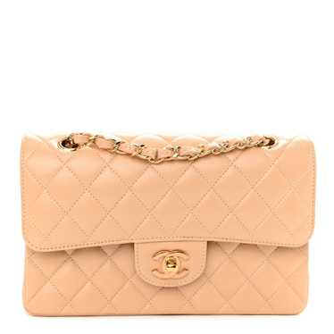 CHANEL Caviar Quilted Small Double Flap Beige - image 1