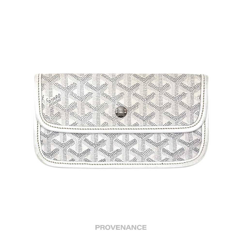 Goyard 🔴 Goyard St. Louis Pouch Wallet - White G… - image 1