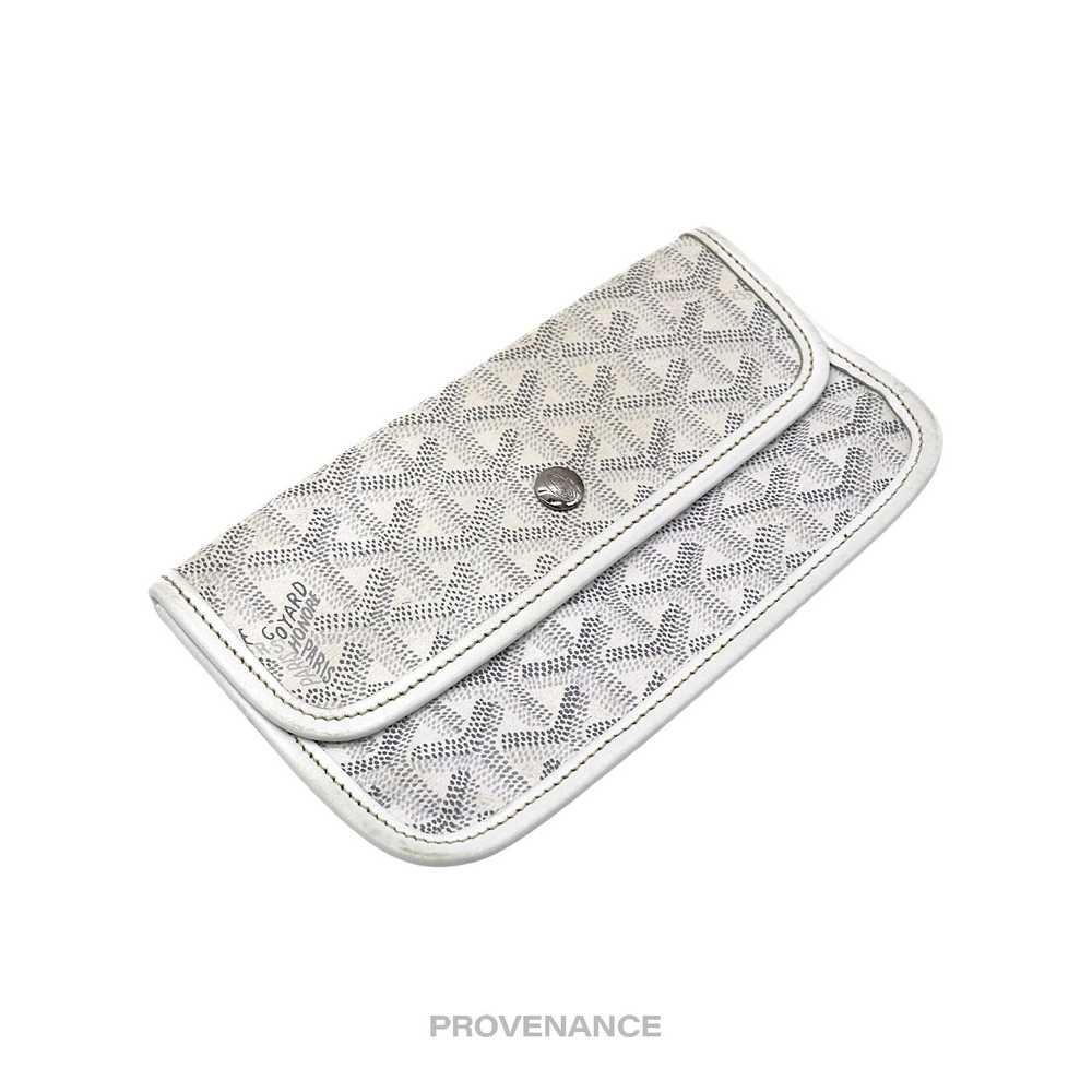 Goyard 🔴 Goyard St. Louis Pouch Wallet - White G… - image 3