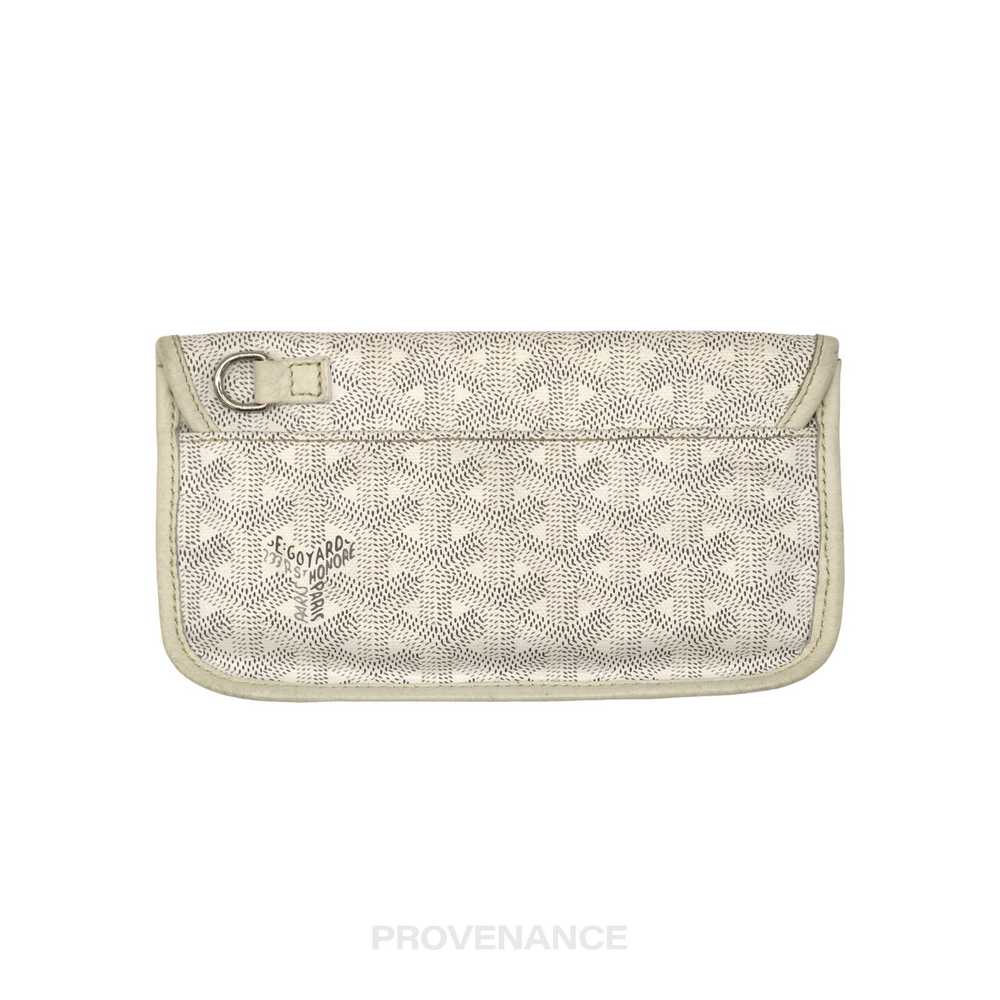 Goyard 🔴 Goyard St. Louis Pouch Wallet - White G… - image 2