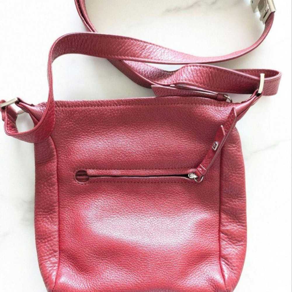 BREE Leather Shoulder Bag - Red - image 2