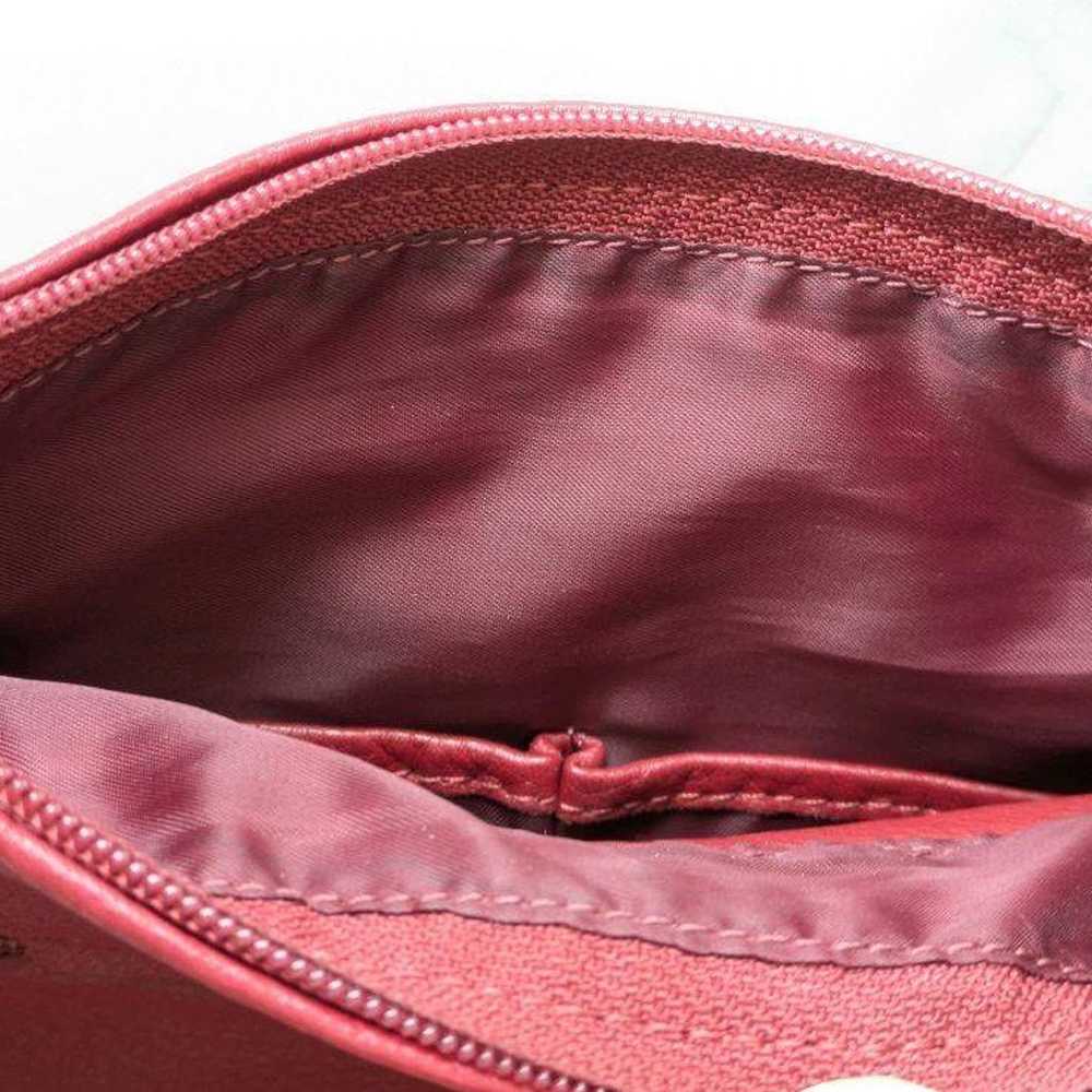 BREE Leather Shoulder Bag - Red - image 5