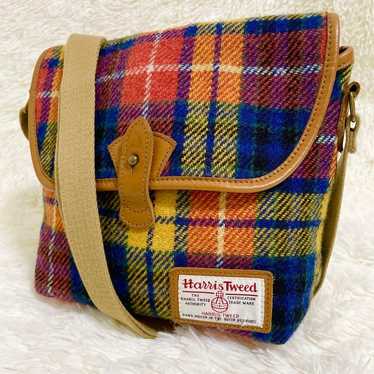 Excellent condition Harris Tweed shoulder bag in … - image 1