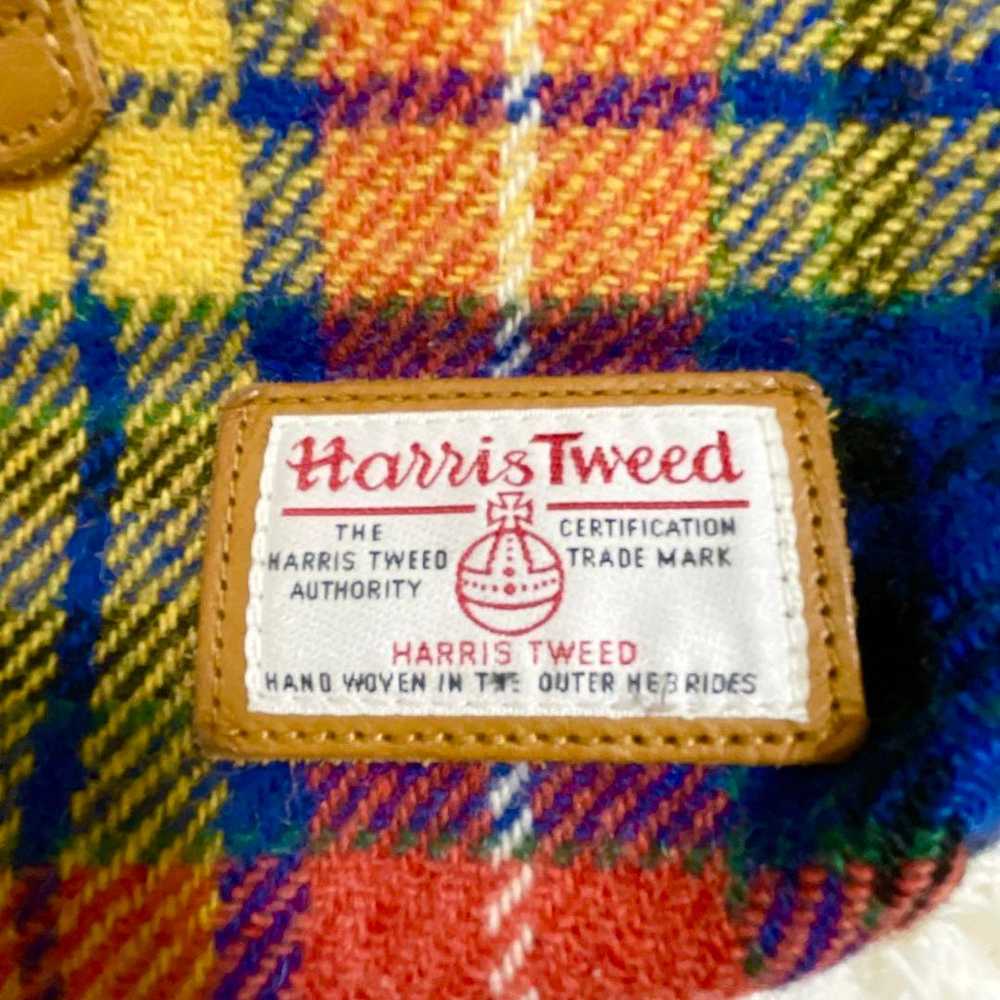 Excellent condition Harris Tweed shoulder bag in … - image 2