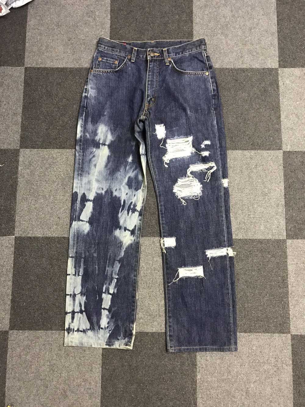 1 Of 1 × Custom × Edwin Very Rare Distressed Tye … - image 3