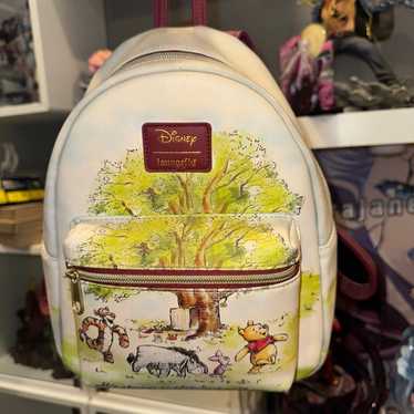 Loungefly Disney Winnie the Pooh Sketch Mini 2024 Backpack and Cardholder