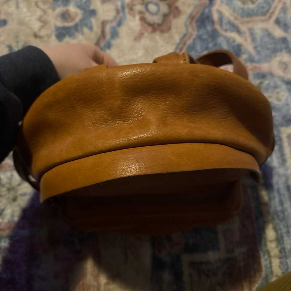 Madewell Mini Lorimer Backpack English Saddle - image 7