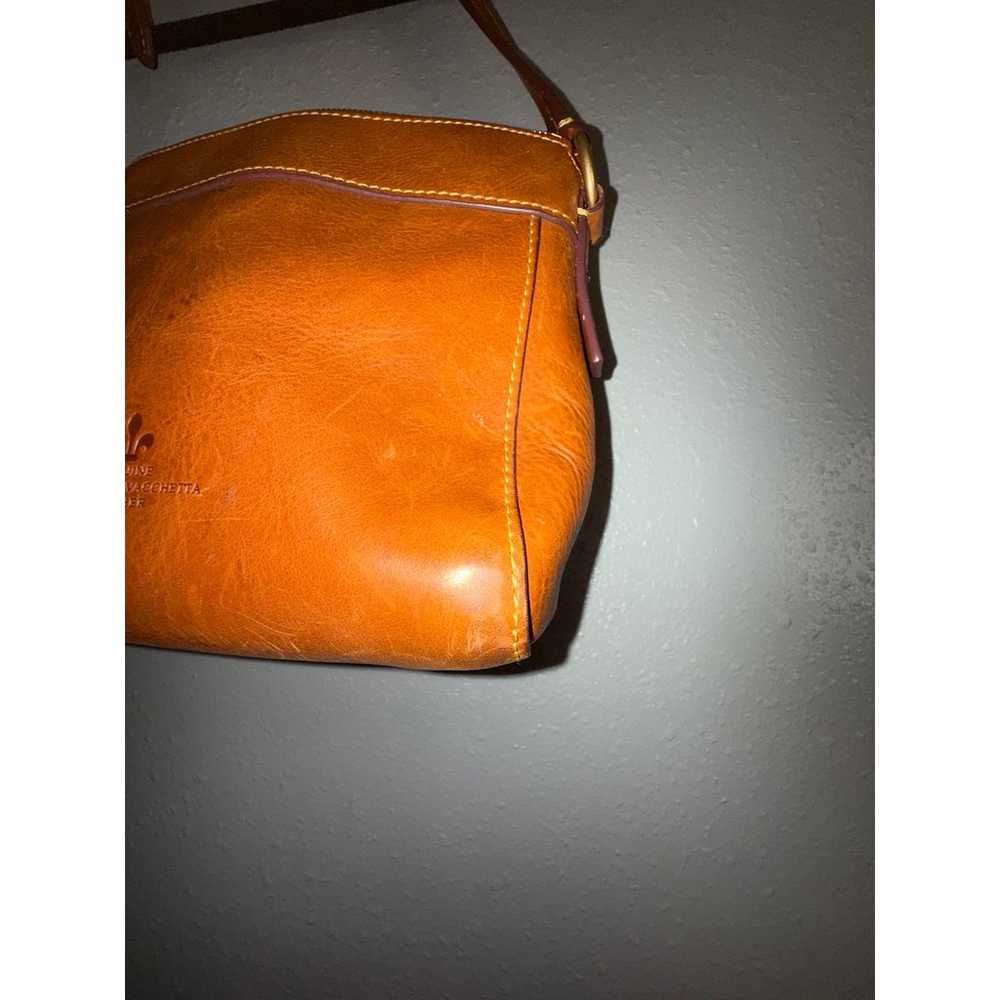 Vintage Dooney & Bourke Florentine Brown Leather … - image 2