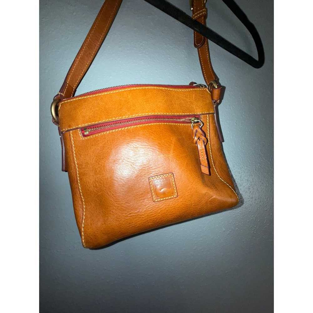 Vintage Dooney & Bourke Florentine Brown Leather … - image 5