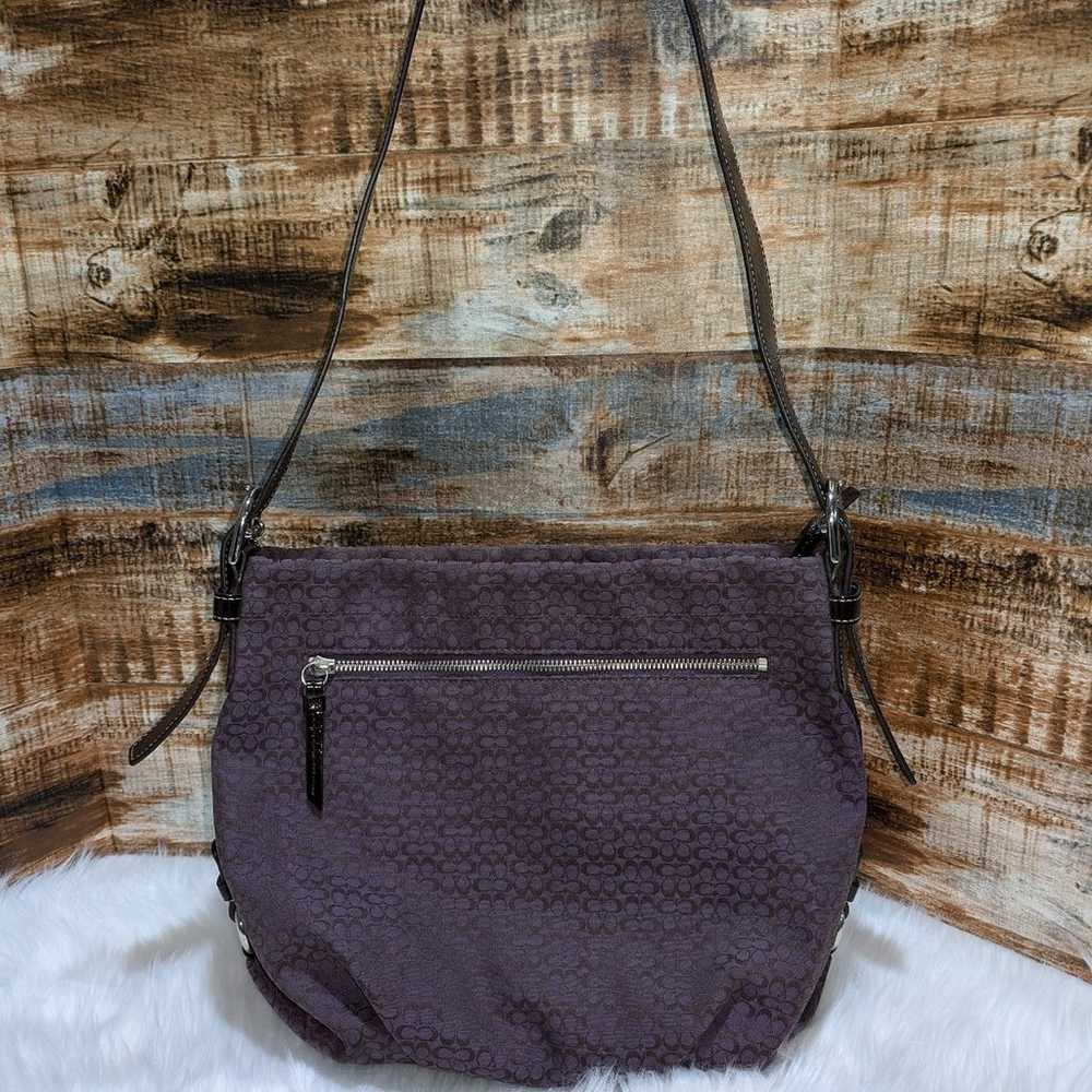 *RARE* Coach purple convertible duffle crossbody - image 2