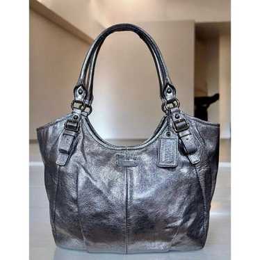 Coach 18814 Madison Abigail Metallic Leather Bag