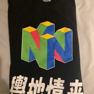 Nintendo 64 Logo Vintage Japanese Kanji Graphics … - image 1