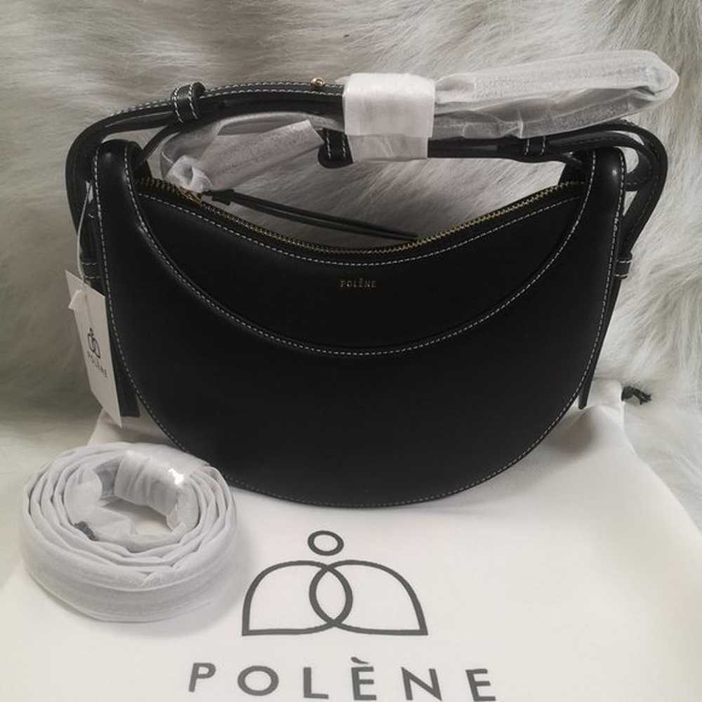 Polene Number Numero Ten ( Dix) Bag Monochrome Bl… - image 1