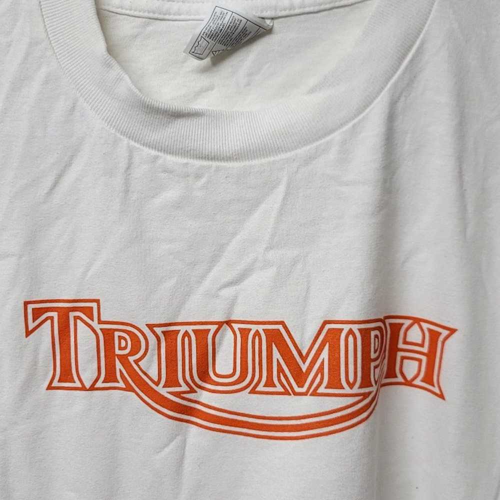 Triumph Motorcycle T-Shirt 2XL - image 2