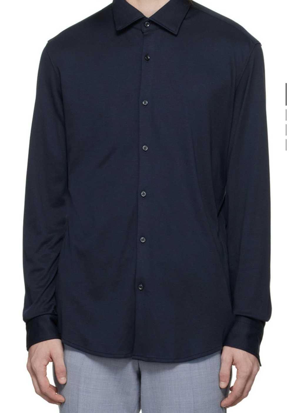 Hugo × Hugo Boss Hugo Boss Navy Button Down Size L - image 2