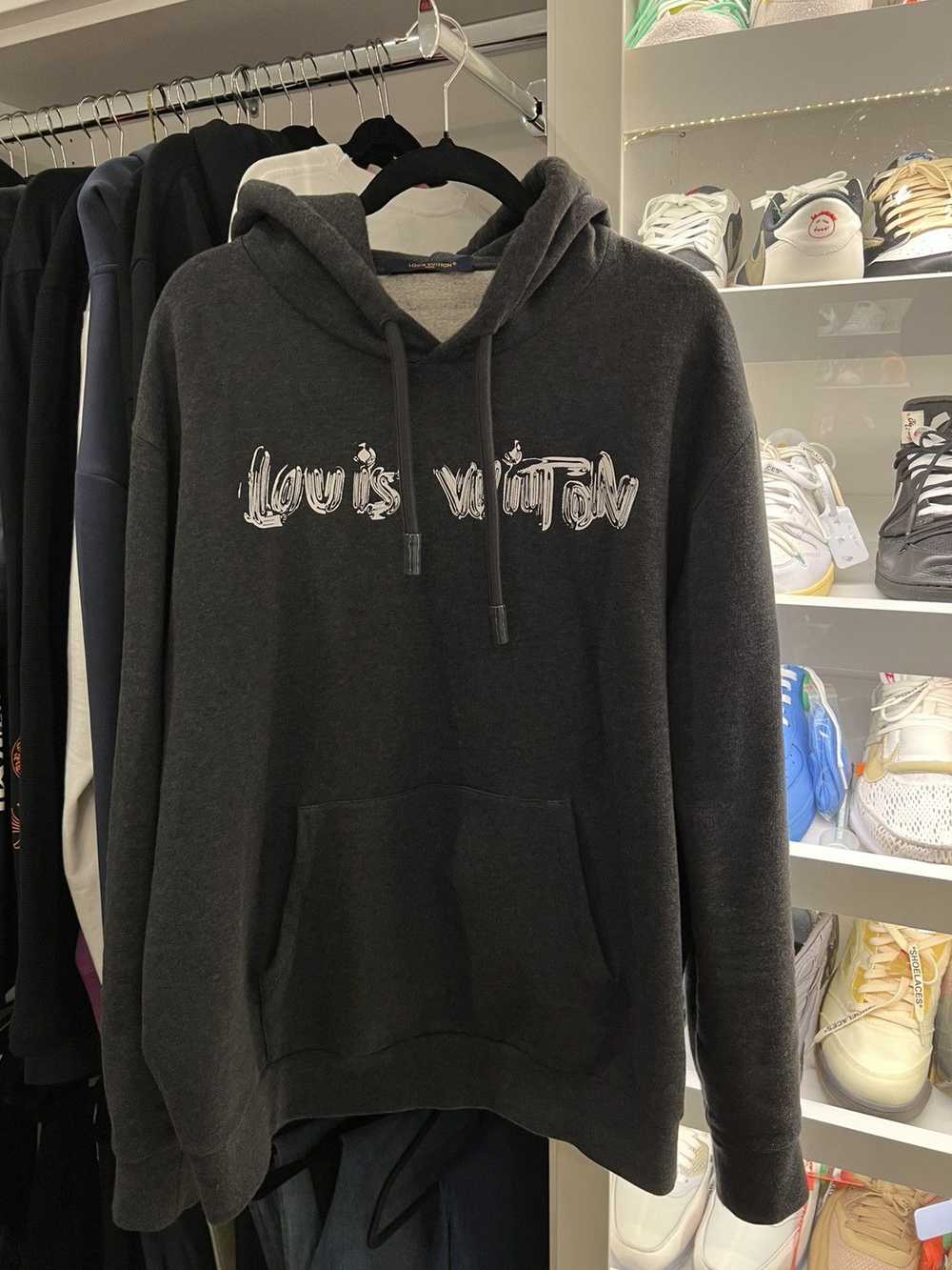 Louis Vuitton Louis Vuitton Graphic Script Hoodie… - image 1