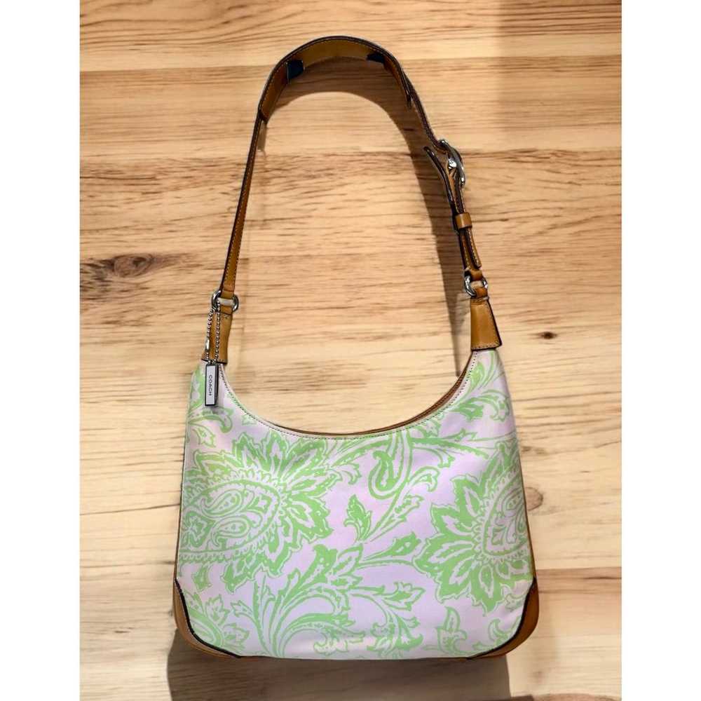 Vintage Coach 8913 Girlie Floral Twill Hobo & Mat… - image 2