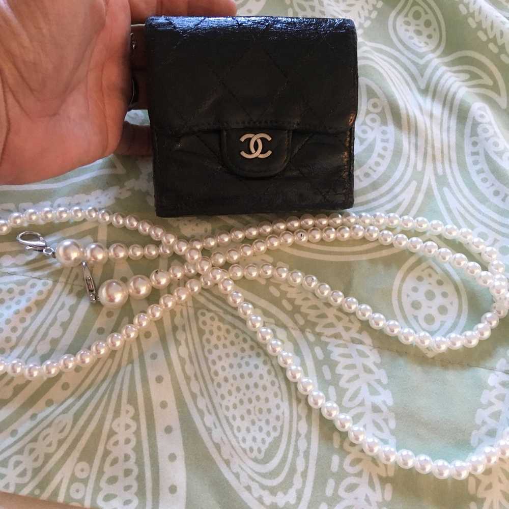 Auth Chanel Small Double Quilted WOC - image 11