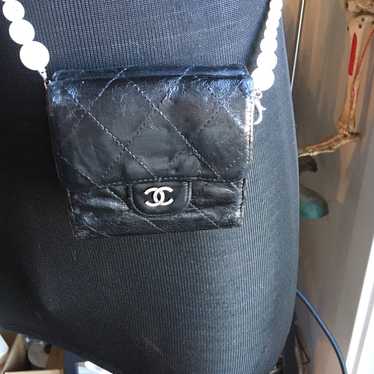 Auth Chanel Small Double Quilted WOC - image 1