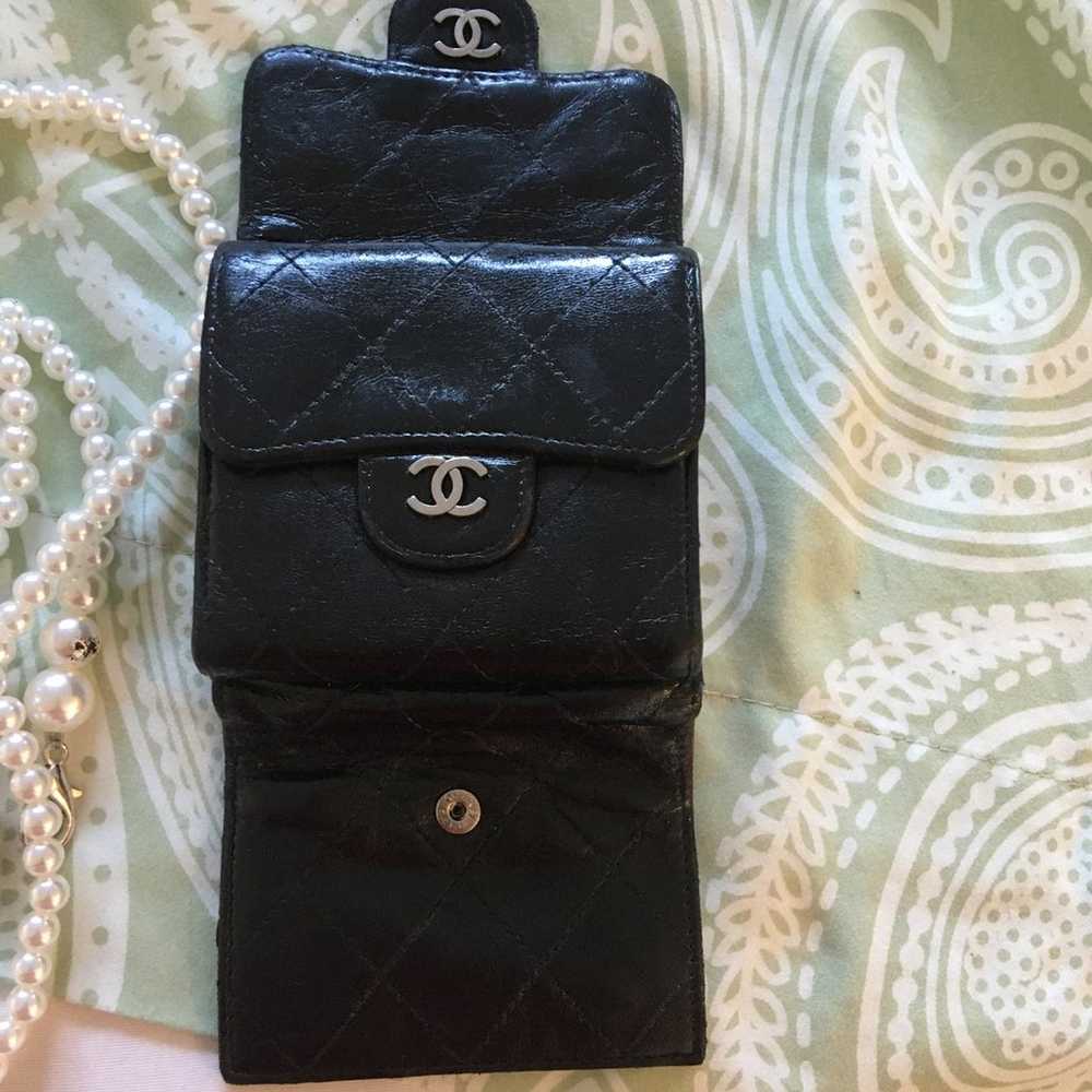 Auth Chanel Small Double Quilted WOC - image 9