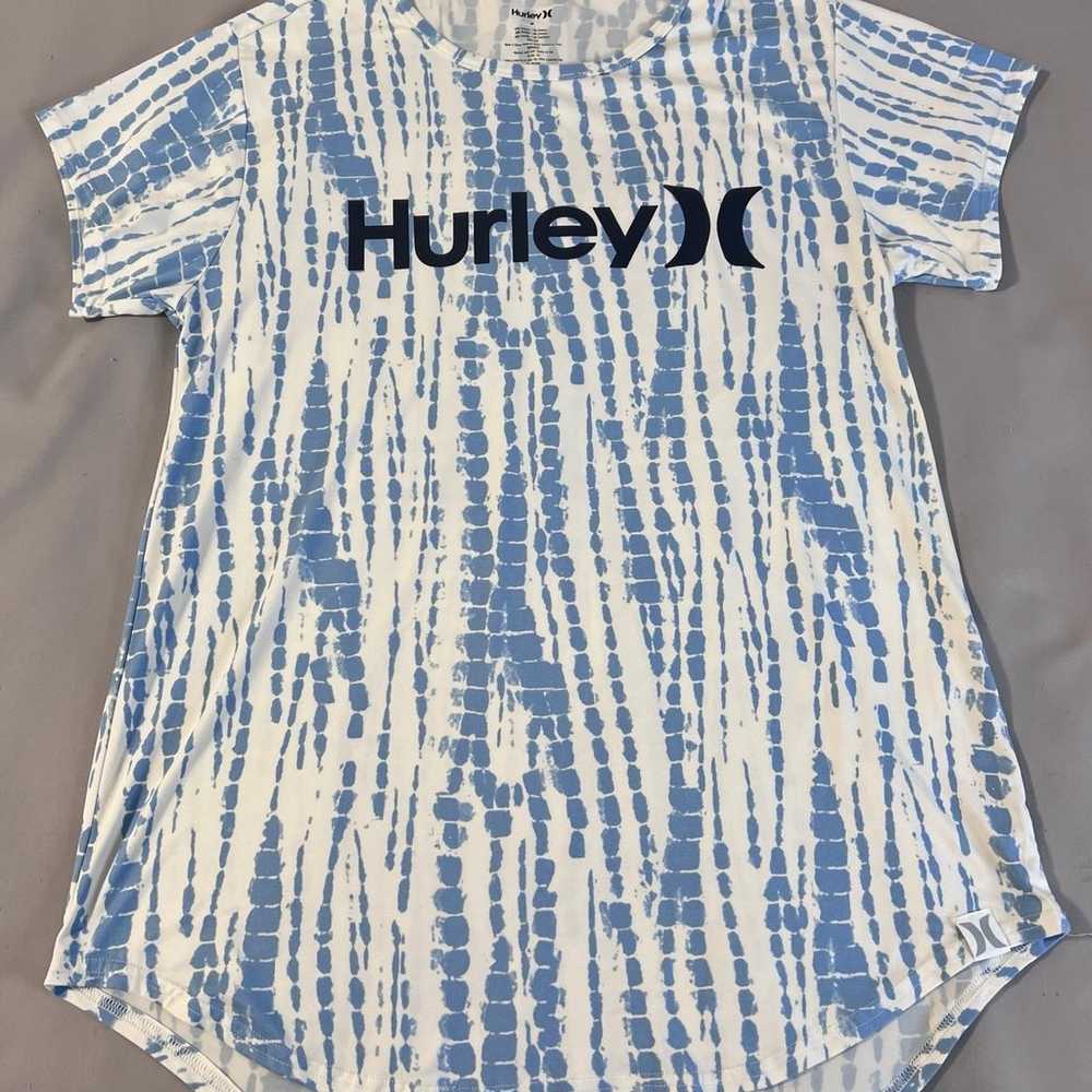 Hurley Women's Short Sleeve Casual T Shirt Dress,… - image 3