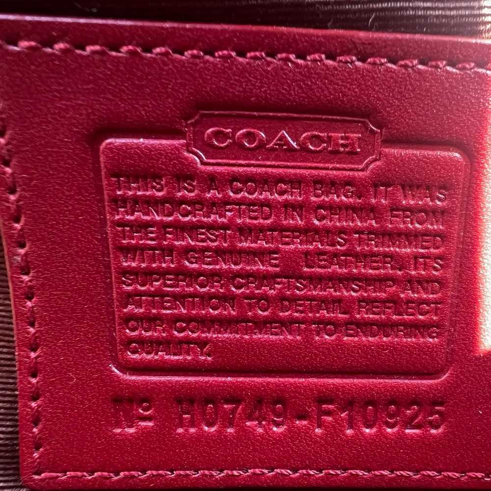 COACH Y2K Red SoHo F10925 - image 8