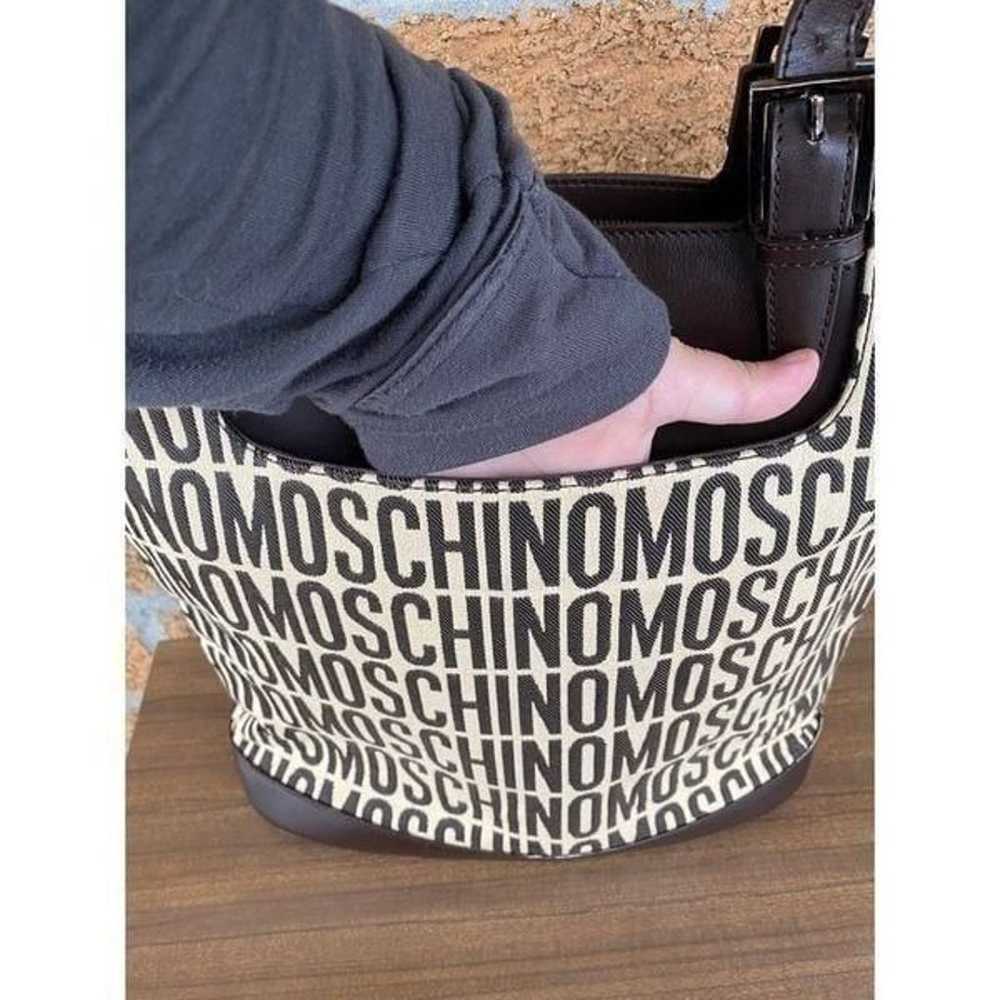 authentic vintage moschino tote bag - image 3