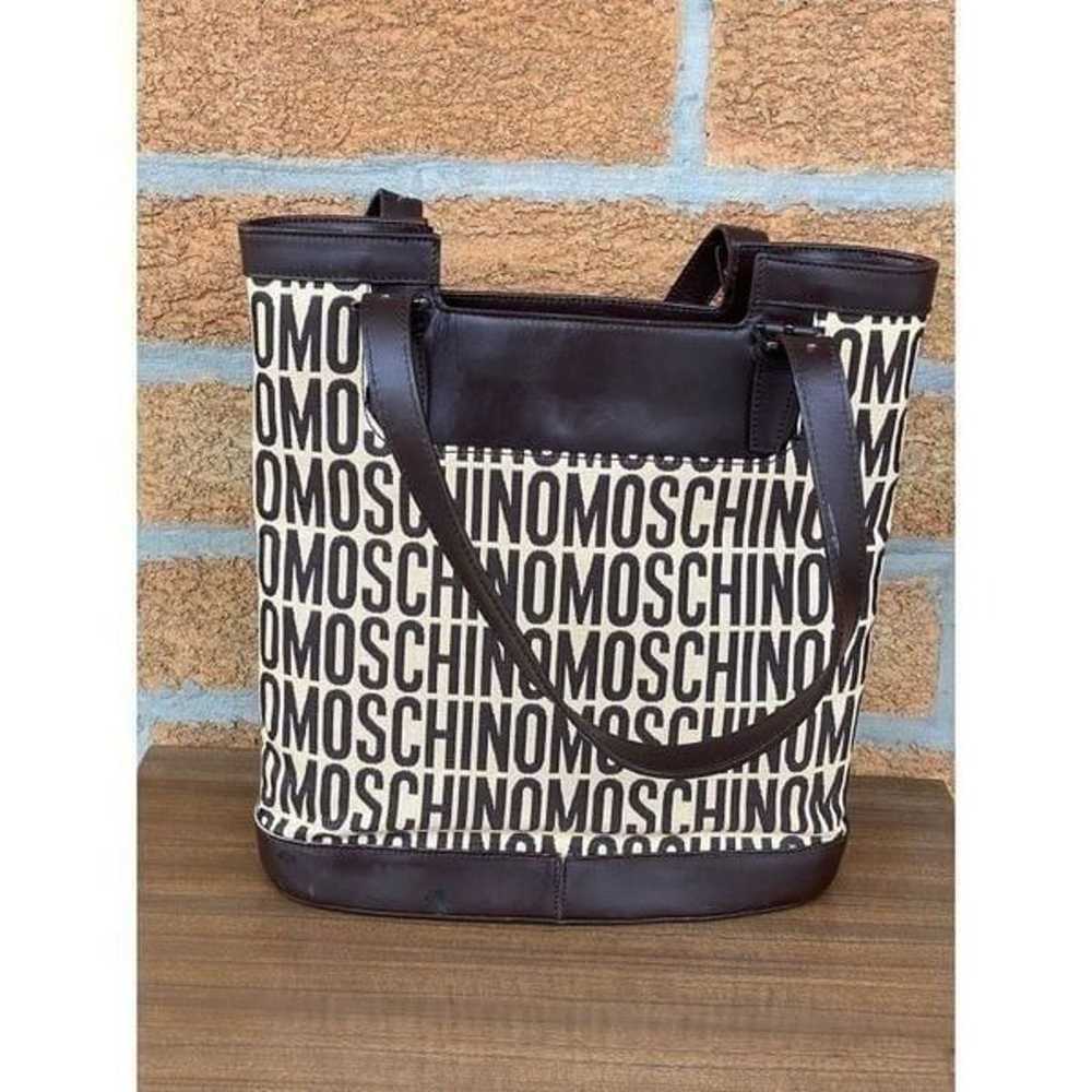 authentic vintage moschino tote bag - image 5