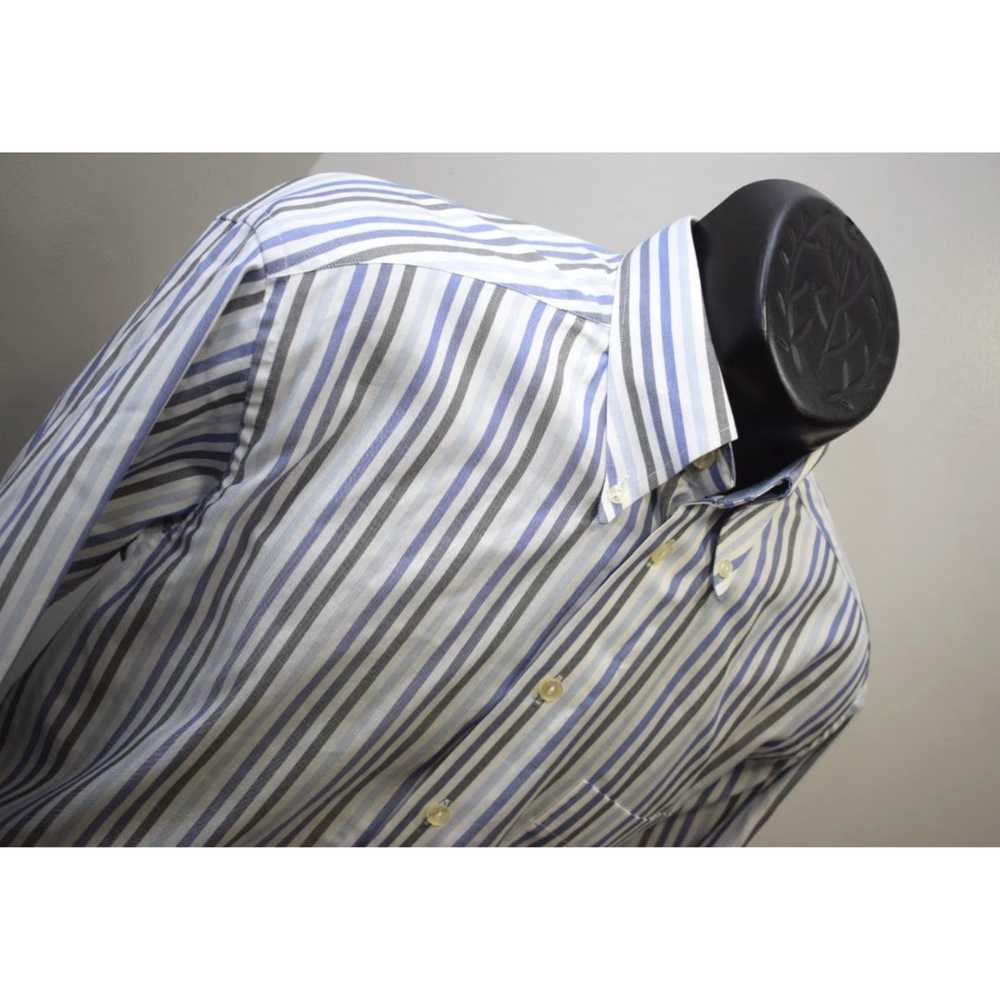 Eton Classic Fit Eton Designer Mens Striped Long … - image 4