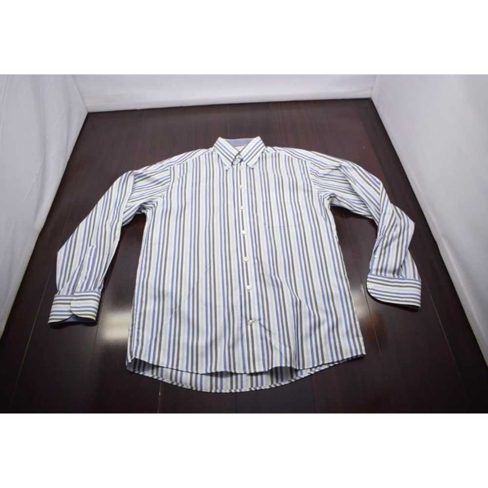 Eton Classic Fit Eton Designer Mens Striped Long … - image 5