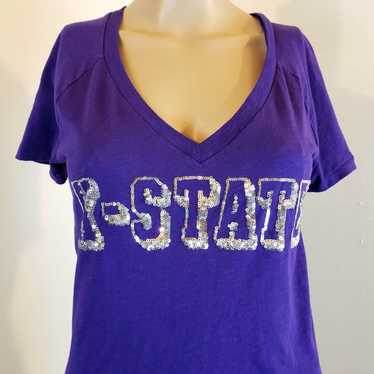 Pinko Pink Victoria's Secret Sequin K-State Purple