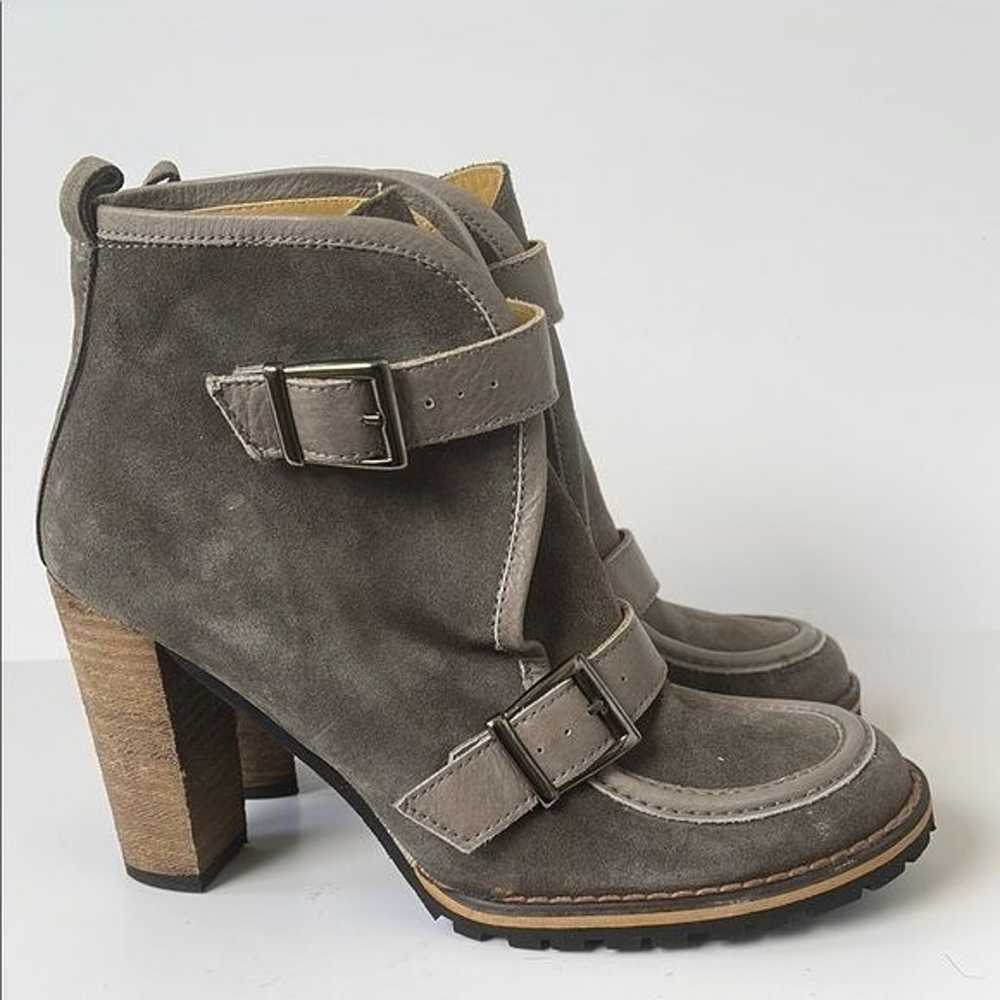 Bettye Muller Radford Suede Buckle Boots Women si… - image 4