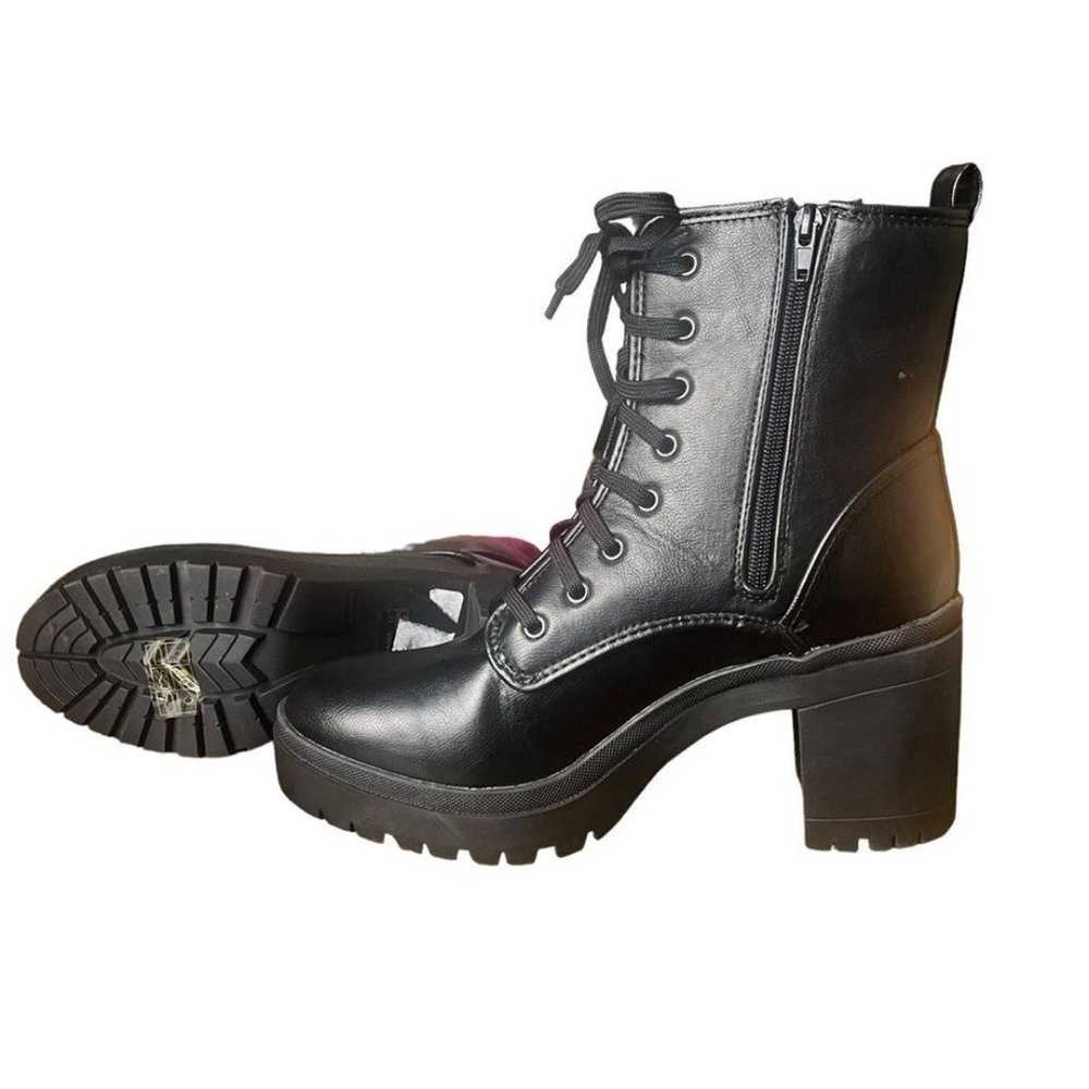 Lulu’s Women’s Riana Black Lace-Up Platform Boots… - image 5