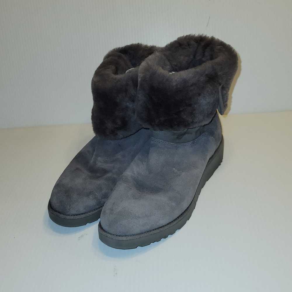 UGG Australia  Grey CLASSIC SLIM SHEEPSKIN WEDGE … - image 12