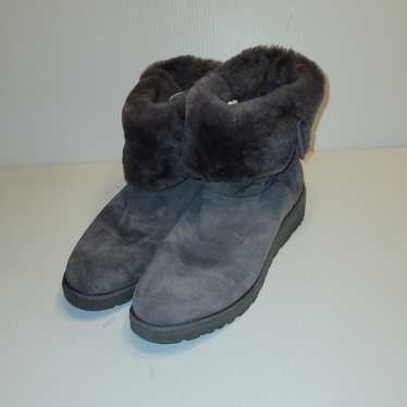 UGG Australia  Grey CLASSIC SLIM SHEEPSKIN WEDGE … - image 1