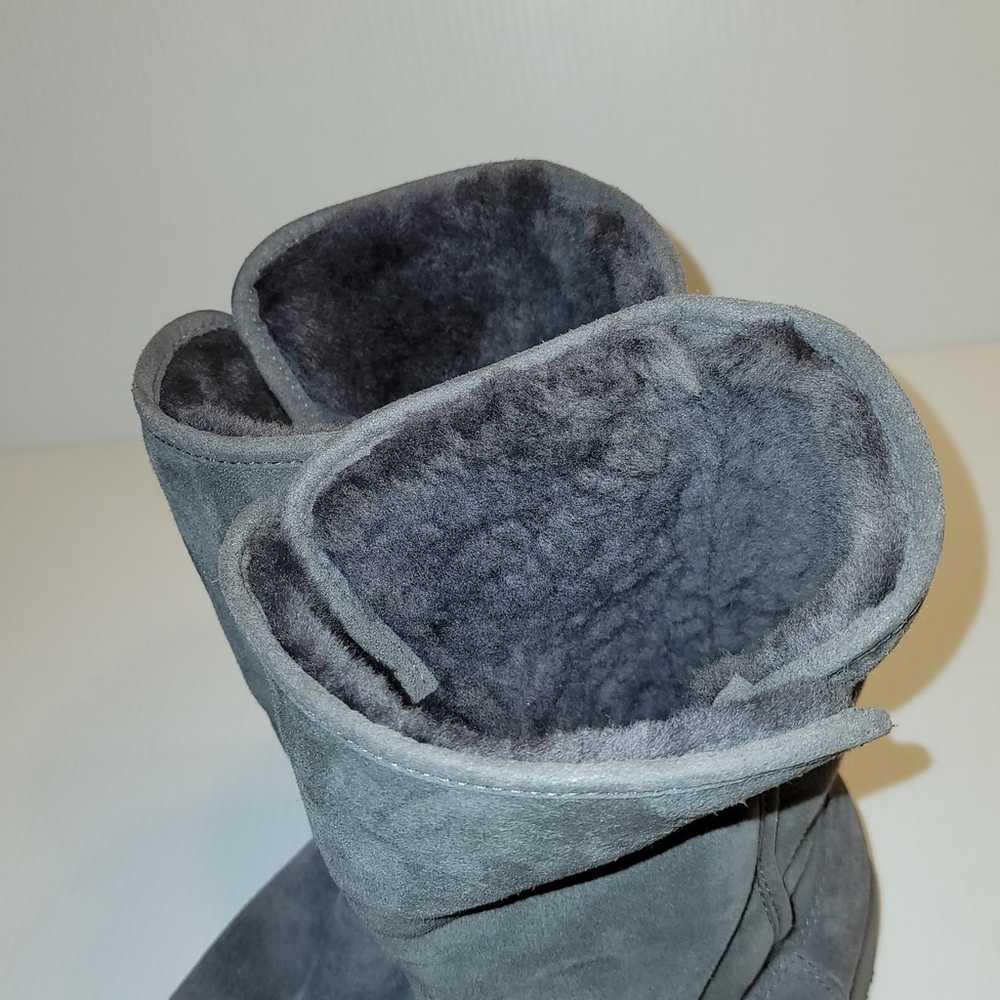 UGG Australia  Grey CLASSIC SLIM SHEEPSKIN WEDGE … - image 6