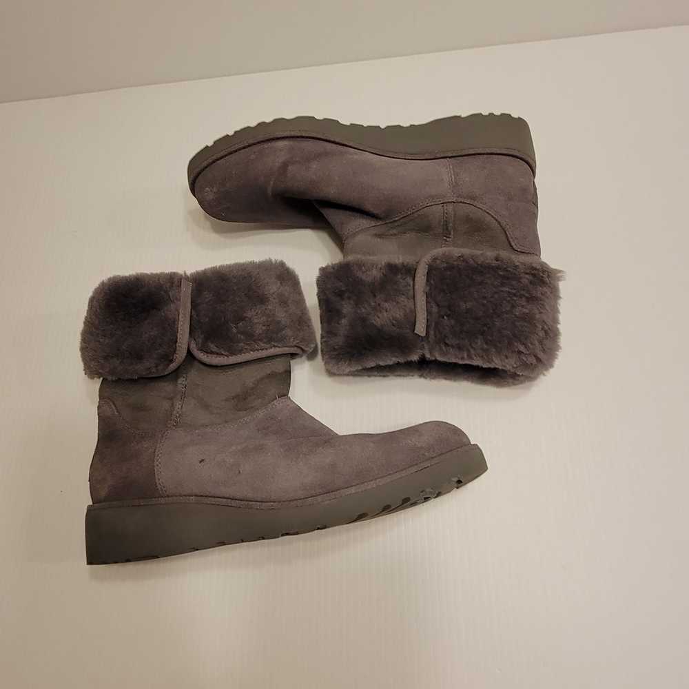 UGG Australia  Grey CLASSIC SLIM SHEEPSKIN WEDGE … - image 8