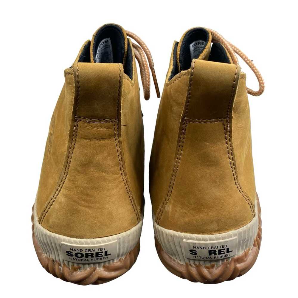 Sorel Women’s Out and About Brown Leather Duck Bo… - image 8