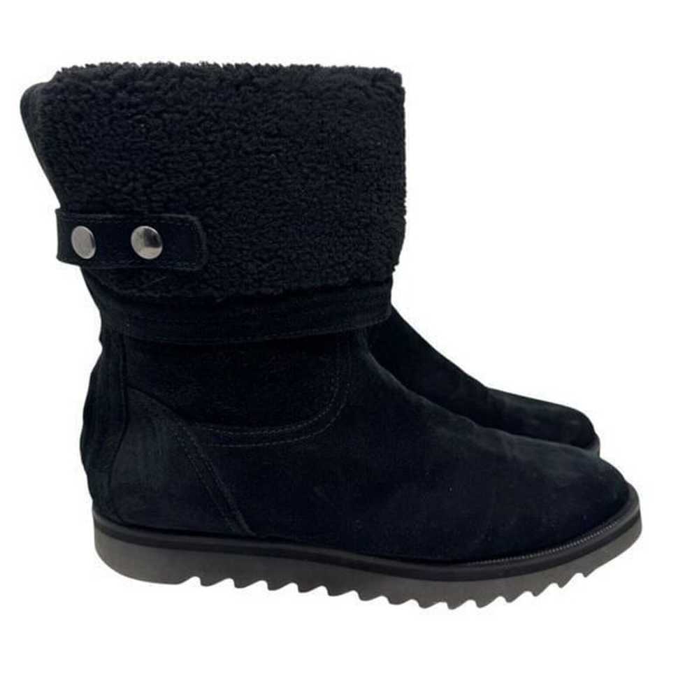 Aquatalia Women Perdi Plush Lining Black Suede wa… - image 2