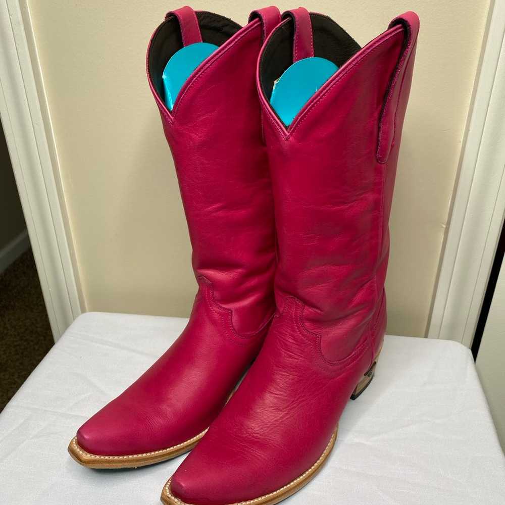 Lane Boots - Emma Jane Boot - Hot Pink - image 1