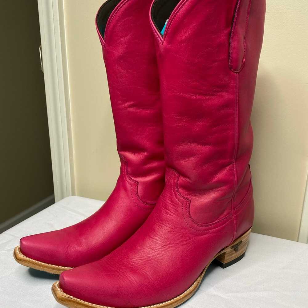 Lane Boots - Emma Jane Boot - Hot Pink - image 2