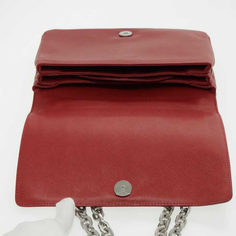 Prada PRADA Chain Shoulder Bag Safiano leather Re… - image 10