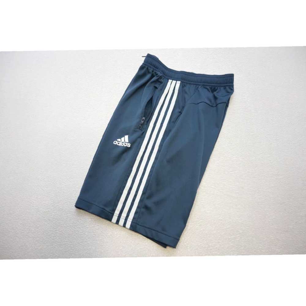 Adidas PrimeBlue Striped Mens Small Athletic Pock… - image 1