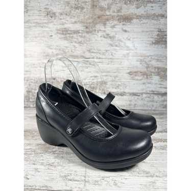 Women's "Crocs At Work" Black Leather Slip-Resist… - image 1